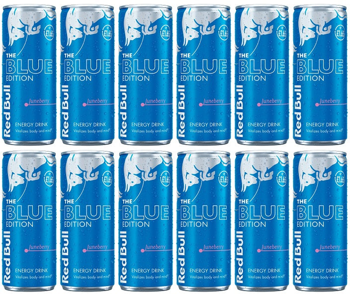 12 x Red Bull Energy Drink Editions Juneberry - 250ML