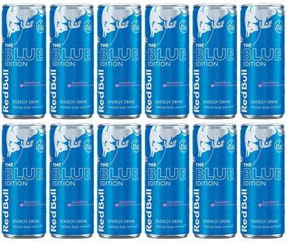 12 x Red Bull Energy Drink Editions Juneberry - 250ML
