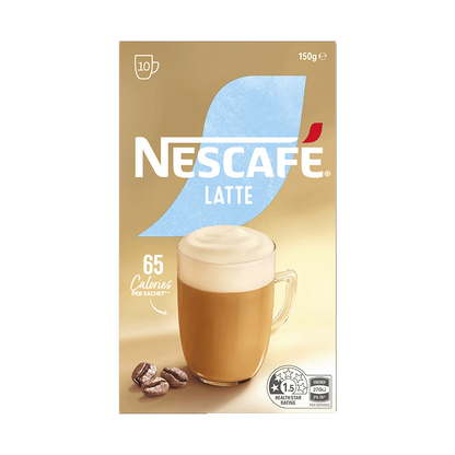 6 x Nescafe Latte Frothy Coffee Sachets - 126