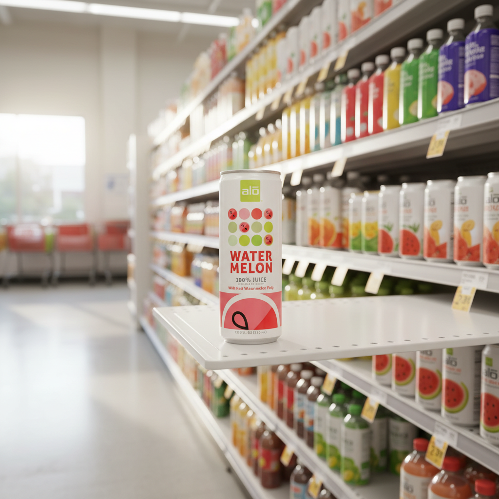 12 x ALO Watermelon Juice with Pulp - 320ml
