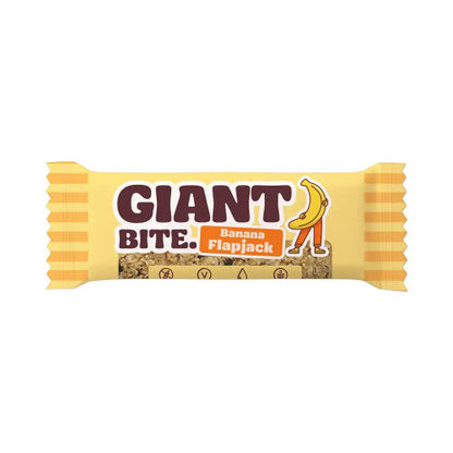 15 x Giant Bar Bite Banana Flapjack - 42g