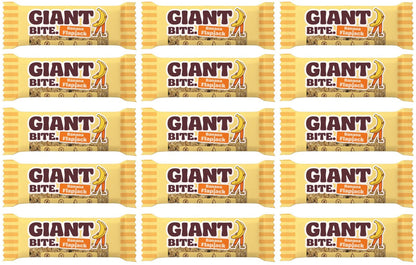 15 x Giant Bar Bite Banana Flapjack - 42g