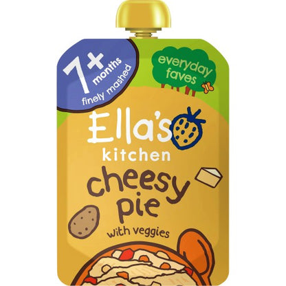 6 x Ella's Kitchen Stage 2 Baby Food - Cheese Pie - 130G