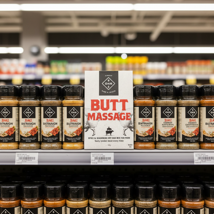 6 x Bohns Butt Massage Dry Spice Rub - 60g