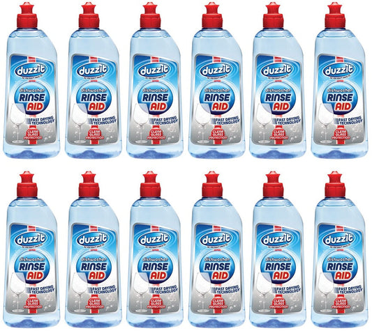 12 x Duzzit Rinse Aid - 375Ml