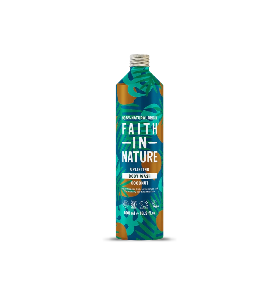 Faith In Nature Coconut Bodywash(Alumin Bot) - 500ml