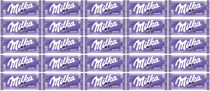 25 x Milka Alpine Milk Large Bar - 90GM