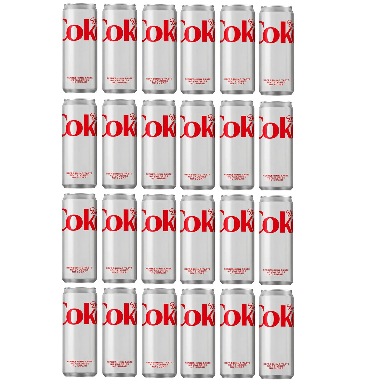24 x Diet Coke Cans 330Ml