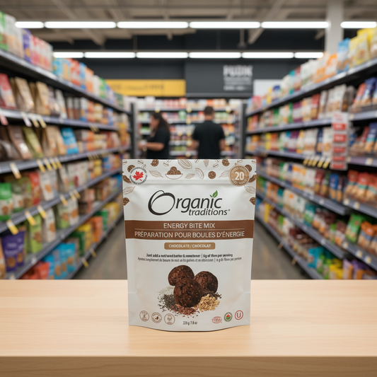 Organic Traditions Org Chocolate Energy Bite Mix - 220g