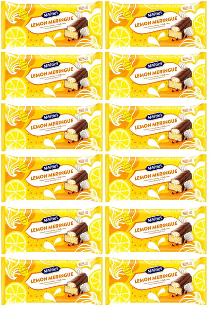 12 x Lemon Meringue Limited Edition Cake Bars 5pk - 123GM