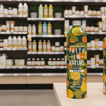 Faith In Nature G/fruit Orange Shampoo(Alumin Bot) - 500ml
