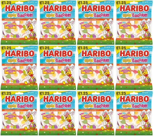 12 x Haribo Eggs Galore! - 140GM