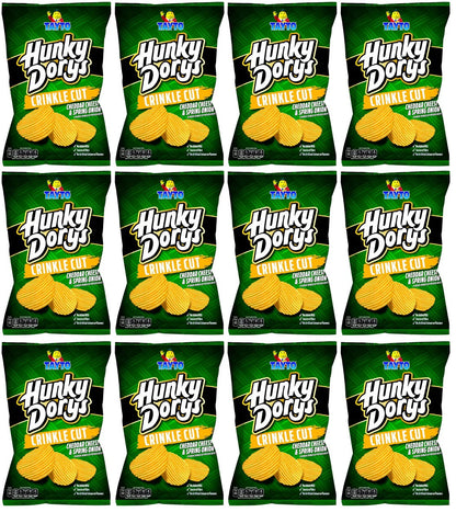 12 x Tayto Hunky Dorys Cheese & Onion  - 130GM