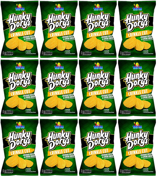 12 x Tayto Hunky Dorys Cheese & Onion  - 130GM