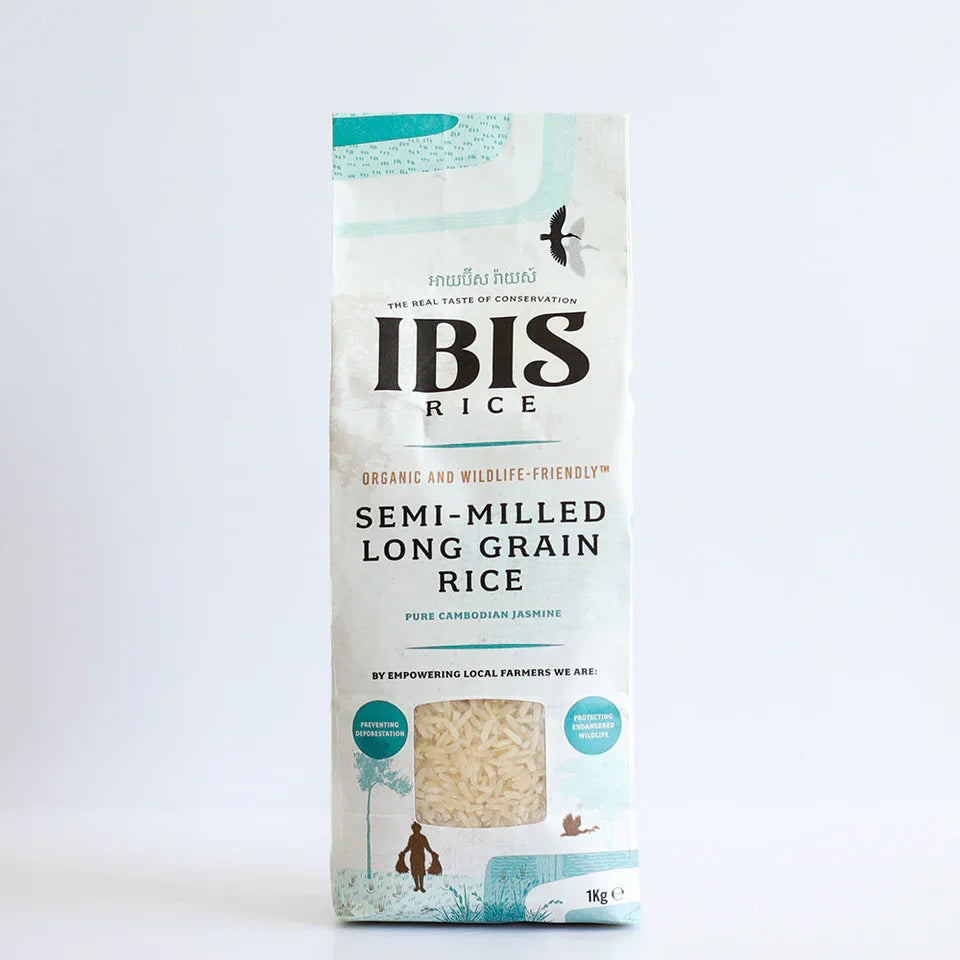 Ibis Semi-milled Jasmine Long Grain Rice - 1kg