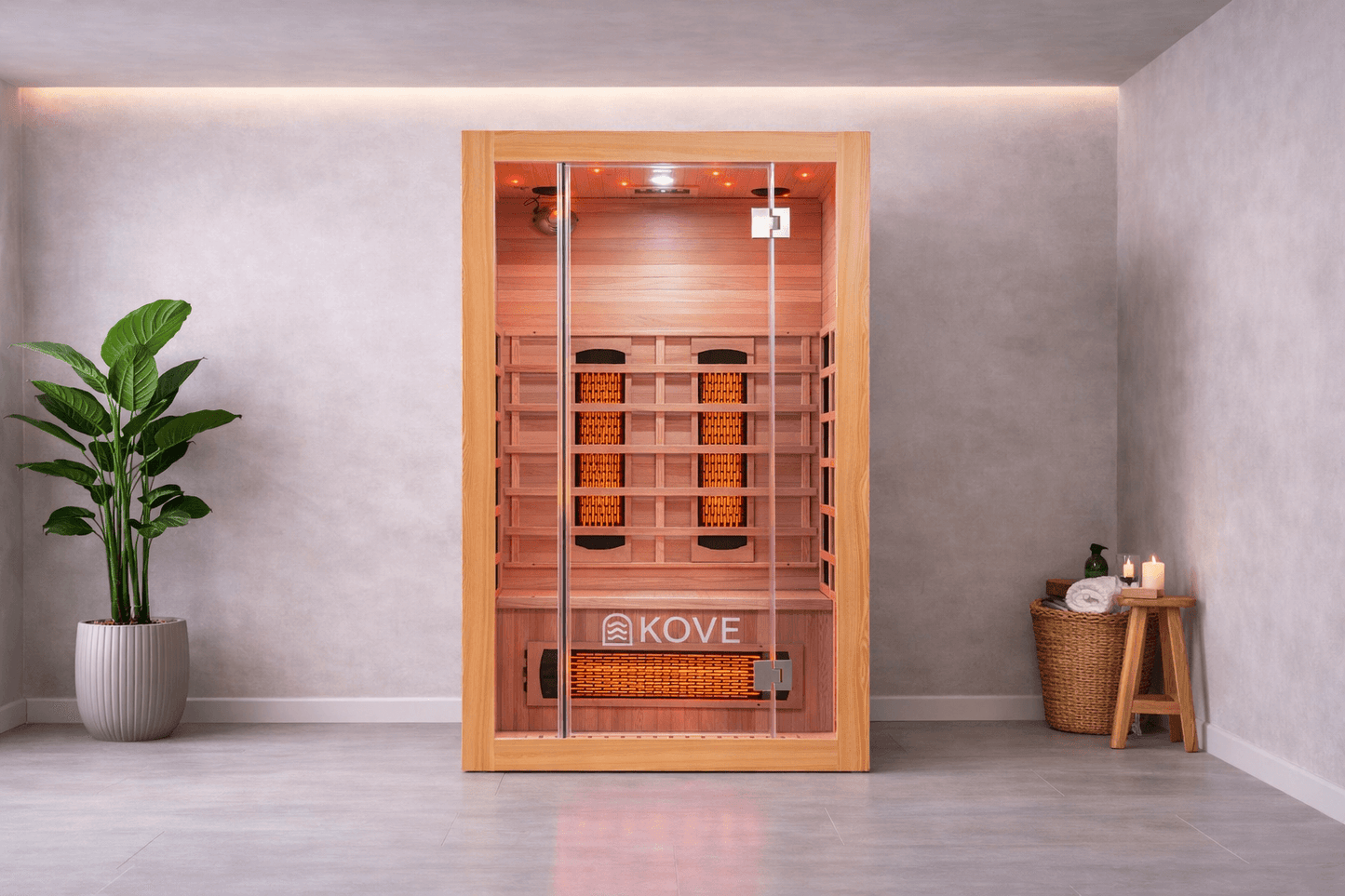 KOVE Full Spectrum Infrared Sauna – 2 Person