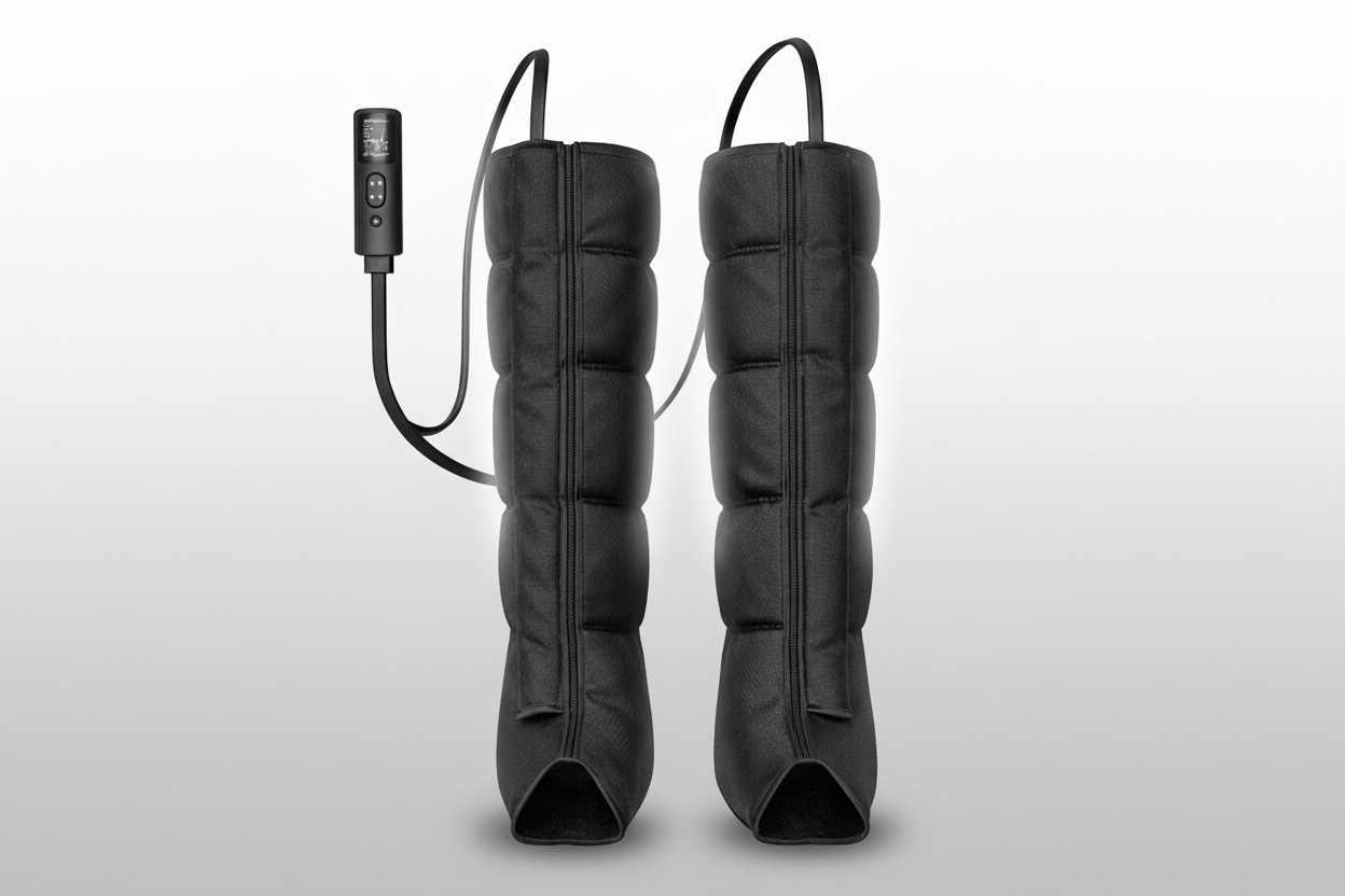 KOVE Compression Recovery Boots – 5-Chamber Heated Leg Compression System