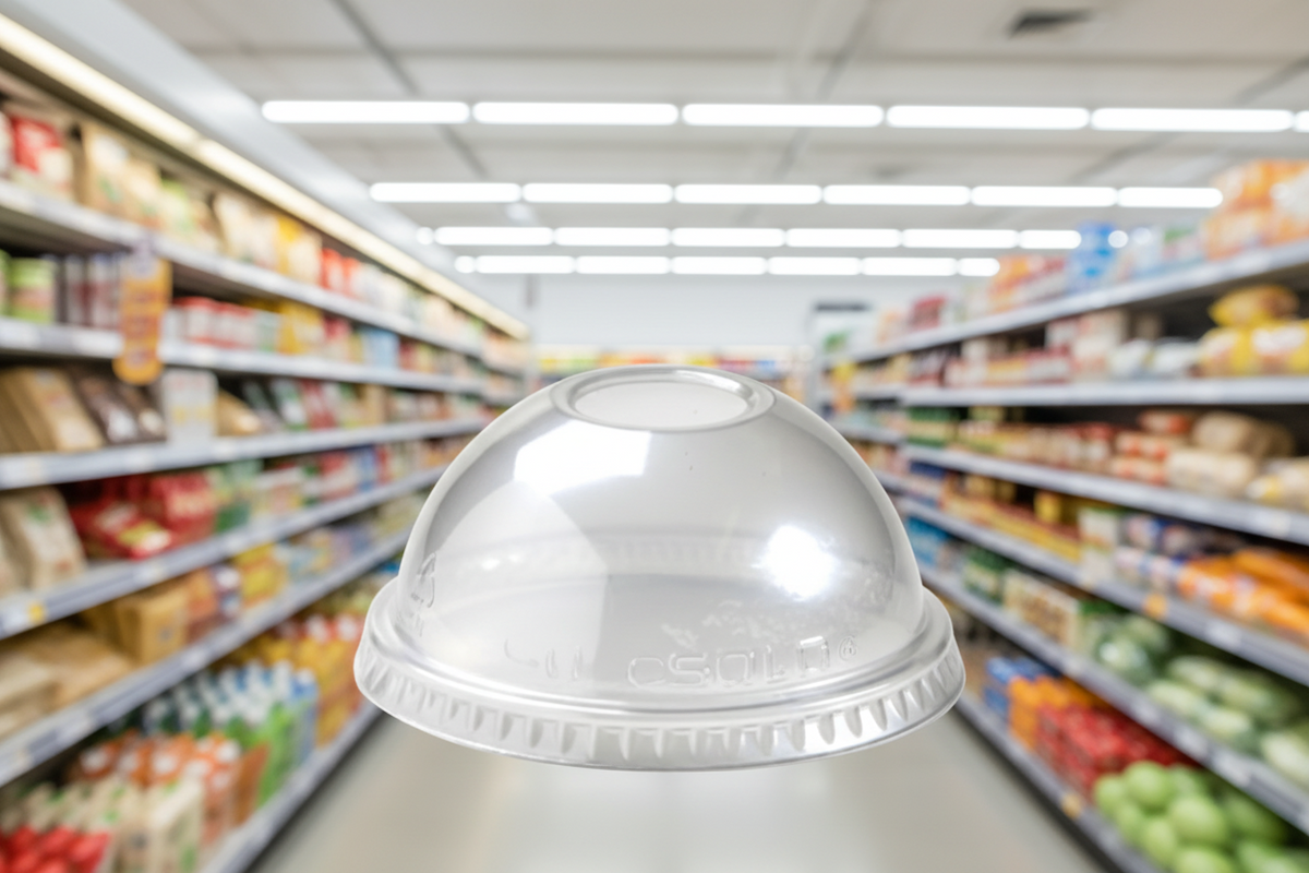 800 X Clear Domed Lid 12Oz