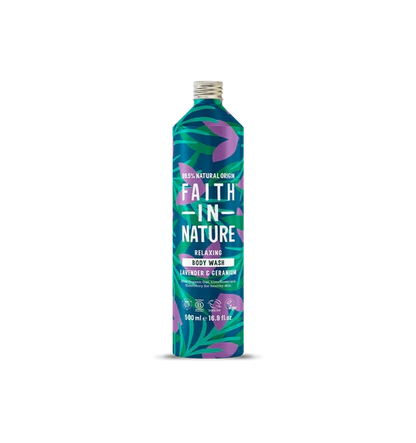 Faith In Nature Lav & Ger Bodywash(Alumin Bot) - 500ml