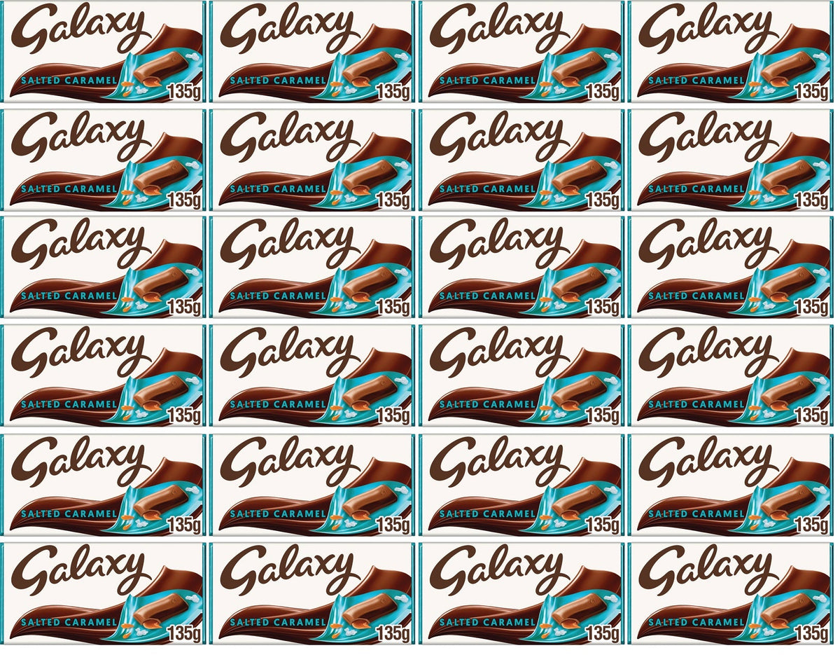 24 x Galaxy Salted Caramel Large Bar - 135GM