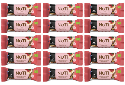 15 x Foodin NUTI Lingonberry & Cashew - 35g