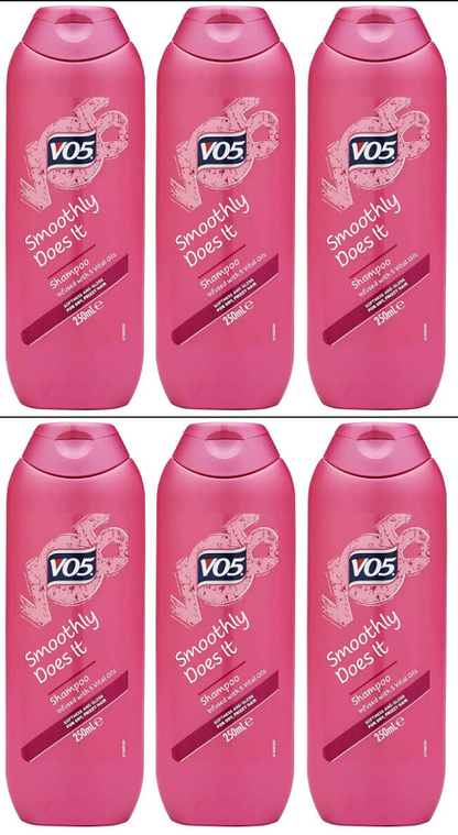 6 x V05 Shampoo Smooth - 250ML