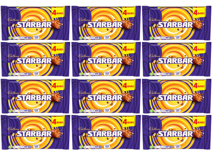 12 x Cadbury Starbar Bar 4pk - 148GM