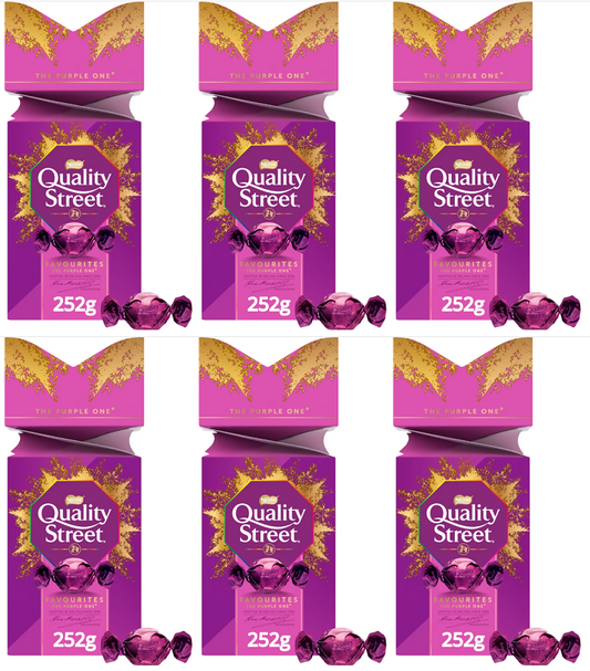 6 x Quality Street Purely Purple One - 252GM