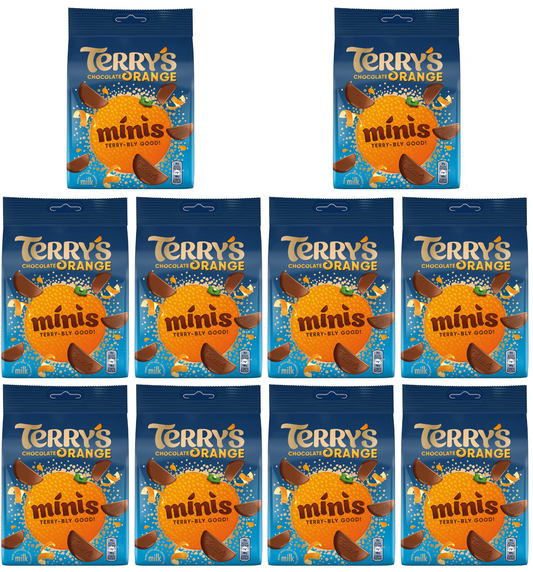 10 x Terrys Chocolate Orange Minis 125G
