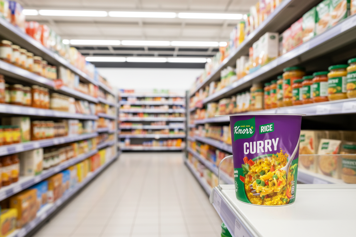 8 x Knorr Curry Rice 73G