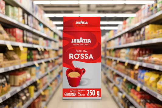 12 x Lavazza Qualitŕ Rossa Ground Coffee 250G