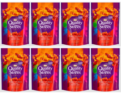 8 x Quality Street Golden Selection Pouch - 283GM