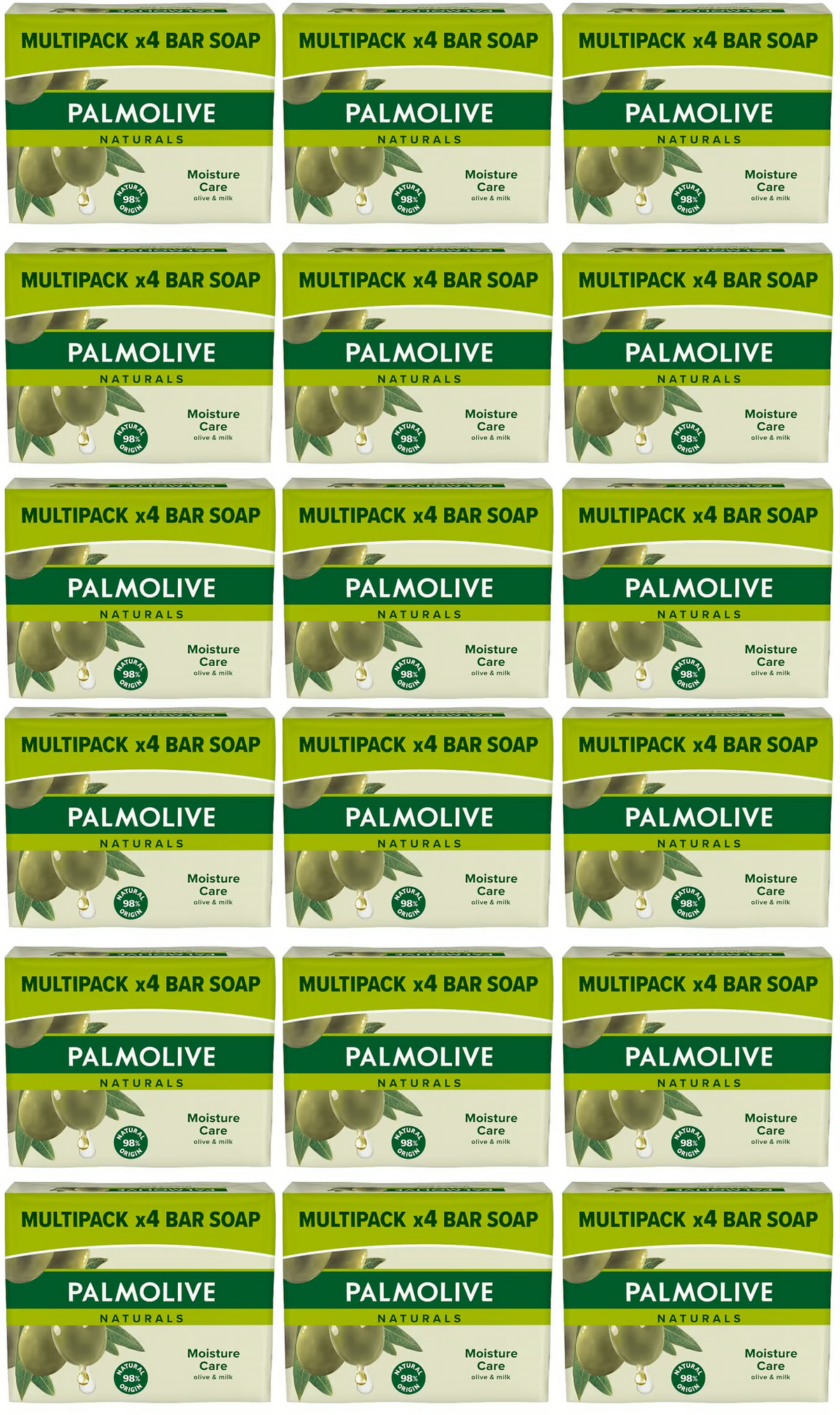18 x Palmolive Soap Moisture Care  - 4 PACK