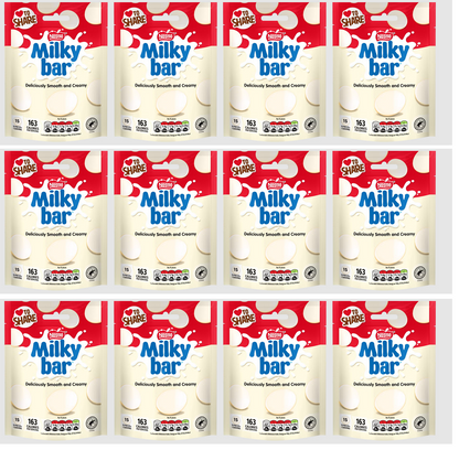 12 x Milkybar Giant Buttons Sharing Bag - 85GM