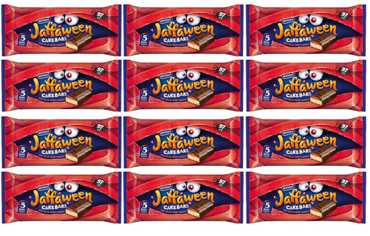12 x Jaffaween Cherry Cakebar 5pk - 122GM