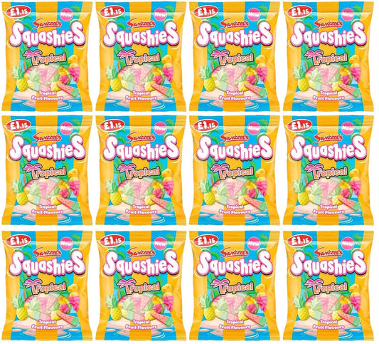 12 x Squashies Tropical - 110GM