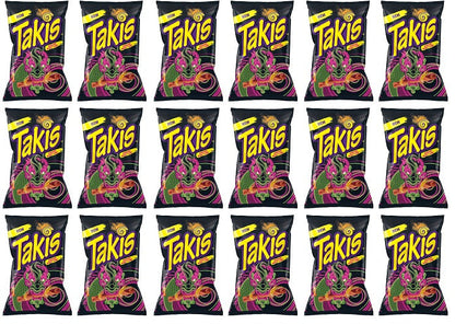 18 x Takis Dragon Sweet Chilli Snack - 100GM