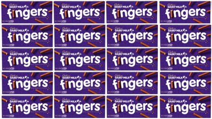20 x Cadbury Fingers 114G