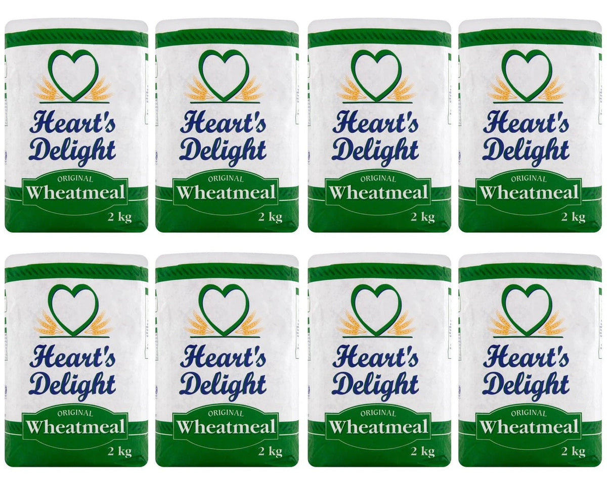 8 x Hearts Delight Original Wheatmeal 2 Kg