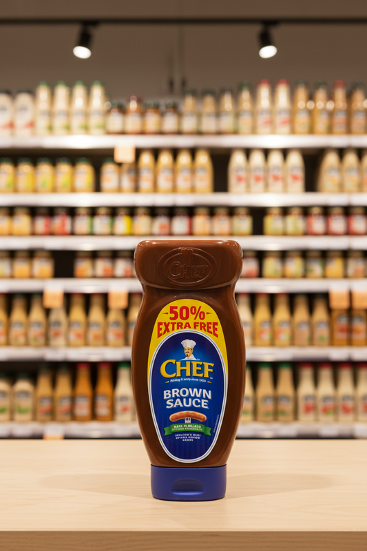 12 x Chef Brown Sauce 727G
