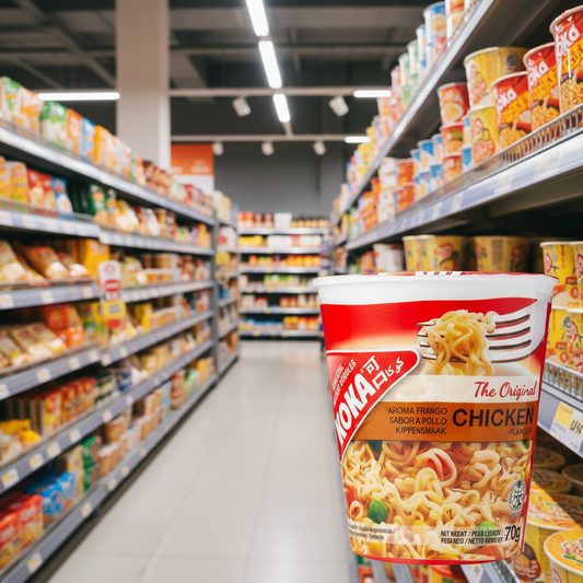 12 x Koka The Original Chicken Flavour Oriental Instant Noodles 70G