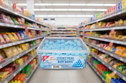 200 x Rose Mega Blue Raspberry Bon Bon