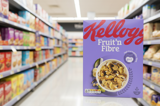 12 x Kellogg's Fruit  N Fibre 375G
