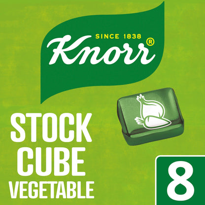 12 x Knorr  Stock Cubes Vegetable 8X 10 G