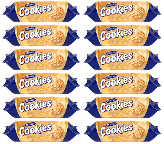 12 x Mcvities Cookies White Choc Chip - 150GM