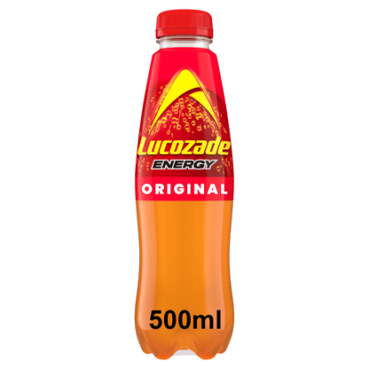 12 x Lucozade Energy Drink Original 500Ml