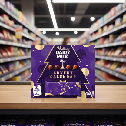 6 x Cadbury Adult Advent Calendar - 348GM