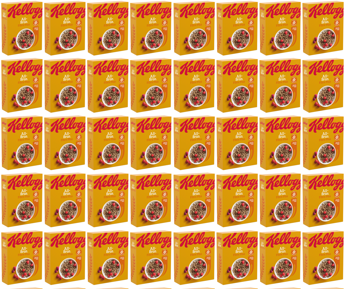 40 x Kellogg's All-Bran 45G