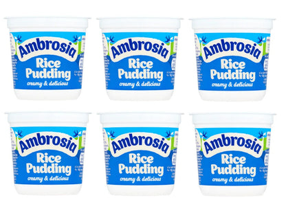 6 x Ambrosia Rice Pots 150G