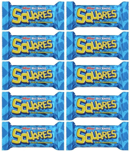 10 x Rice Krispies Squares Marshmallow 28Gm